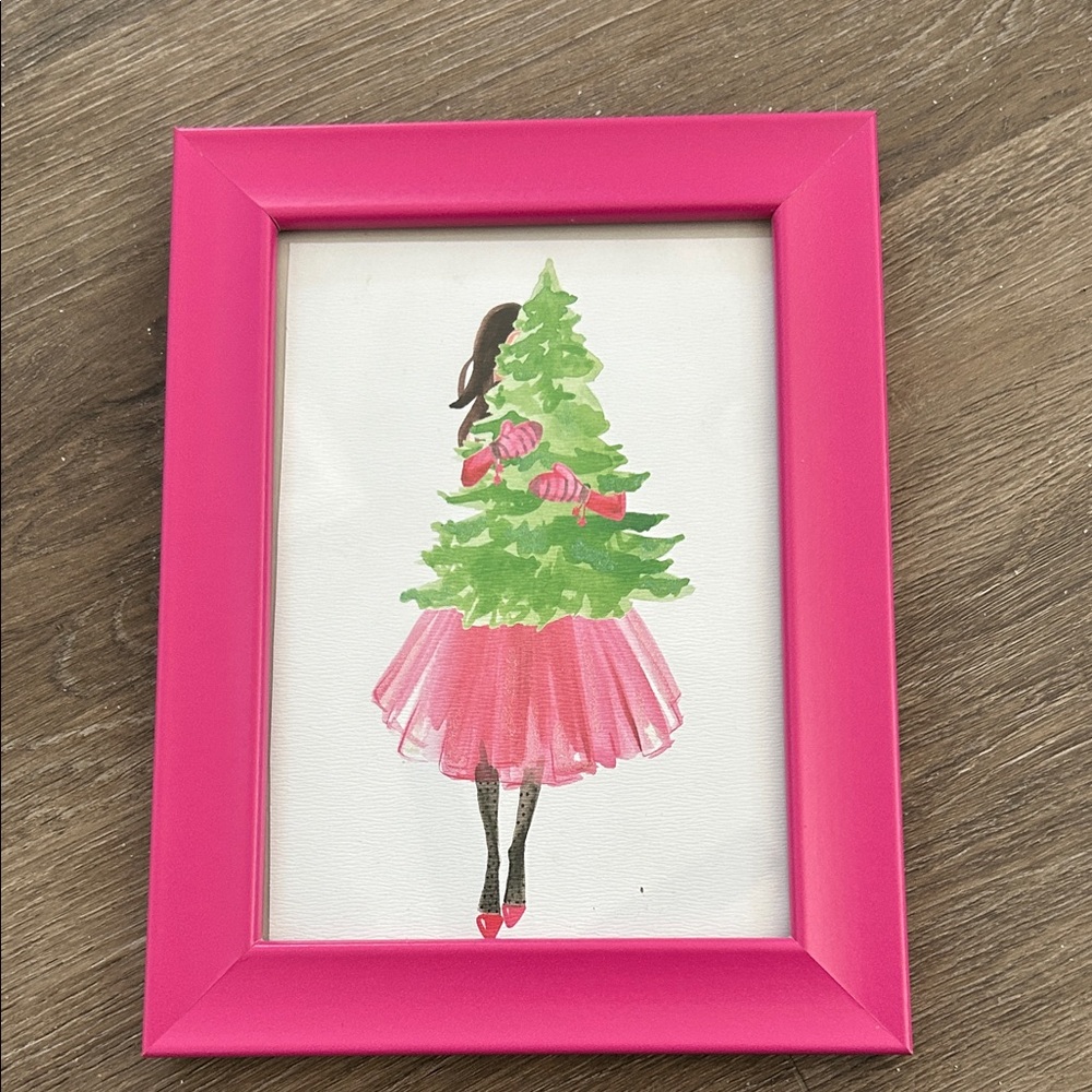New Fabulous Girl in Pink Framed Art